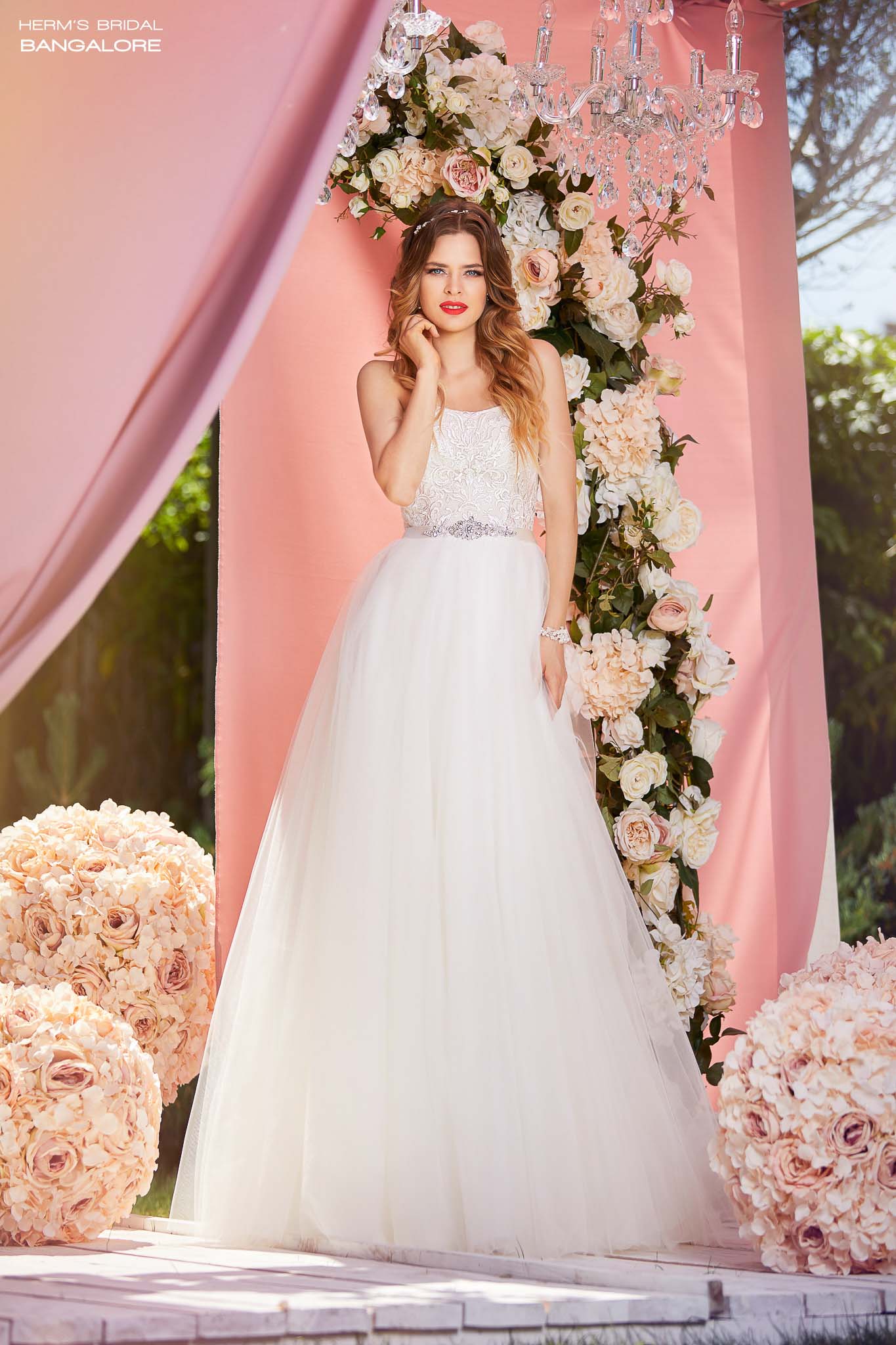  Wedding  dress  BANGALORE  2019 collection Herms Bridal 