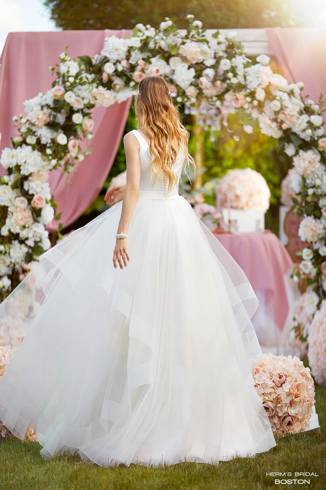 suknia ślubna Herm's Bridal Boston