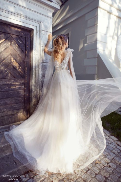 wedding dress herms bridal Coco