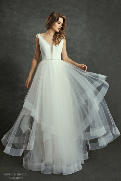 wedding dress Herms Bridal Dayton 1