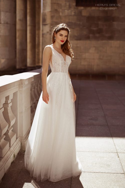 suknia slubna herms bridal Evanston