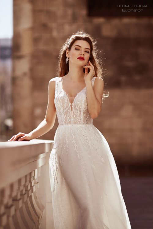 suknia slubna herms bridal Evanston